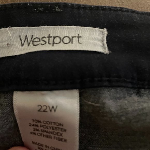 Women's Navy Slacks - Picture 2 of 4